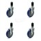 Service Caster Regency Work Table Caster Replacement Set REG-SCC-EX20S514-PPUB-BLUE-112-4 - alternate 1